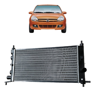 Radiador Agua Chevy C2 Pop Swin Joy 1.4 1.6 Sin Aire Herta