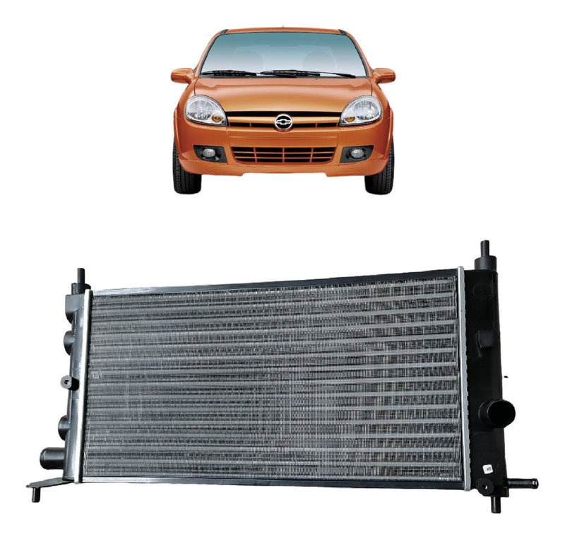 Radiador Agua Chevy C2 Pop Swin Joy 1.4 1.6 Sin Aire Herta