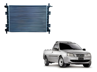 Radiador Ford Ikon 2001 2002 2003 2004 C/aire Acond