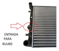 Radiador Vw Saveiro 1.6 2010 2011 2012 2013 2014 Al 2017