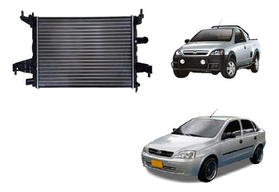Radiador Chevrolet Corsa  Estandar 2002 Al 2008 C/a S/a